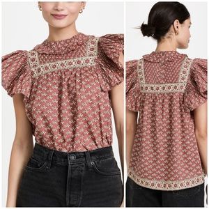 NEW! Sea NY Fernanda top Blush SS22-025